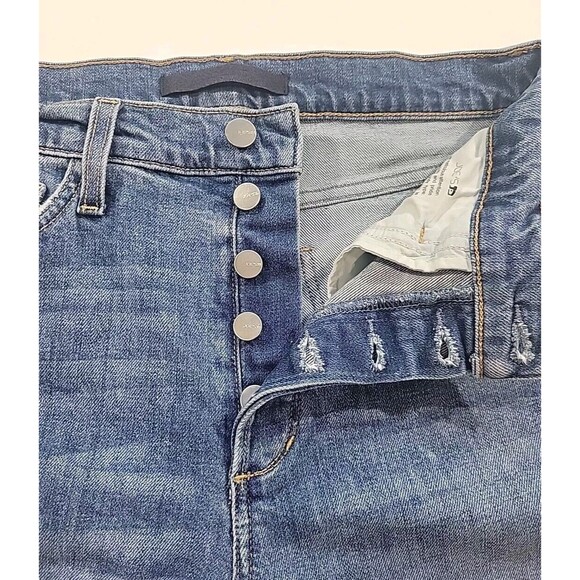 Joe's Jeans The Honor High Rise Vintage Straight Jeans Button Fly Size 27 - Picture 7 of 16